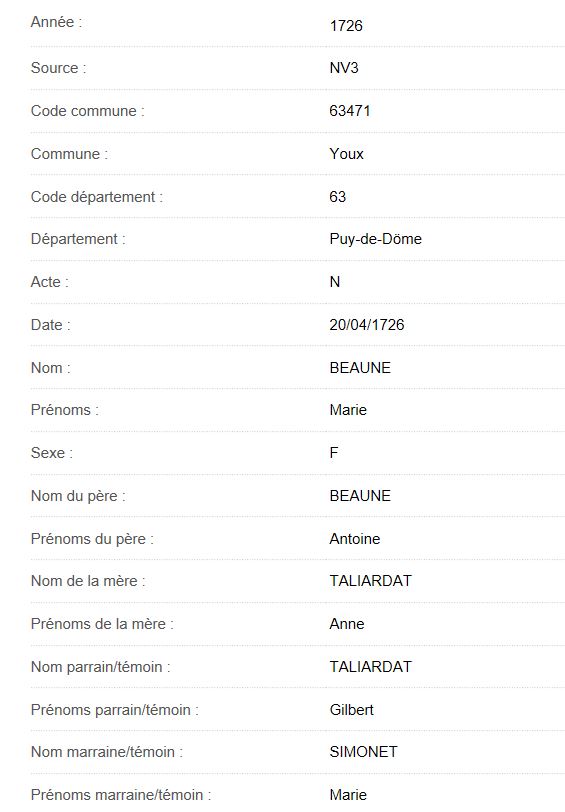 Naissance Beaune Marie 20 4 1726.jpg